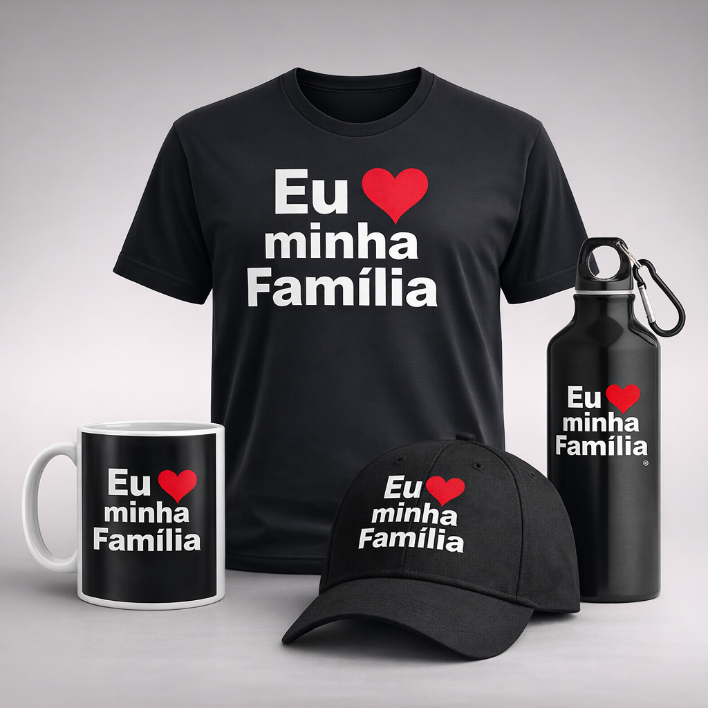 Itens do eu amo minha família