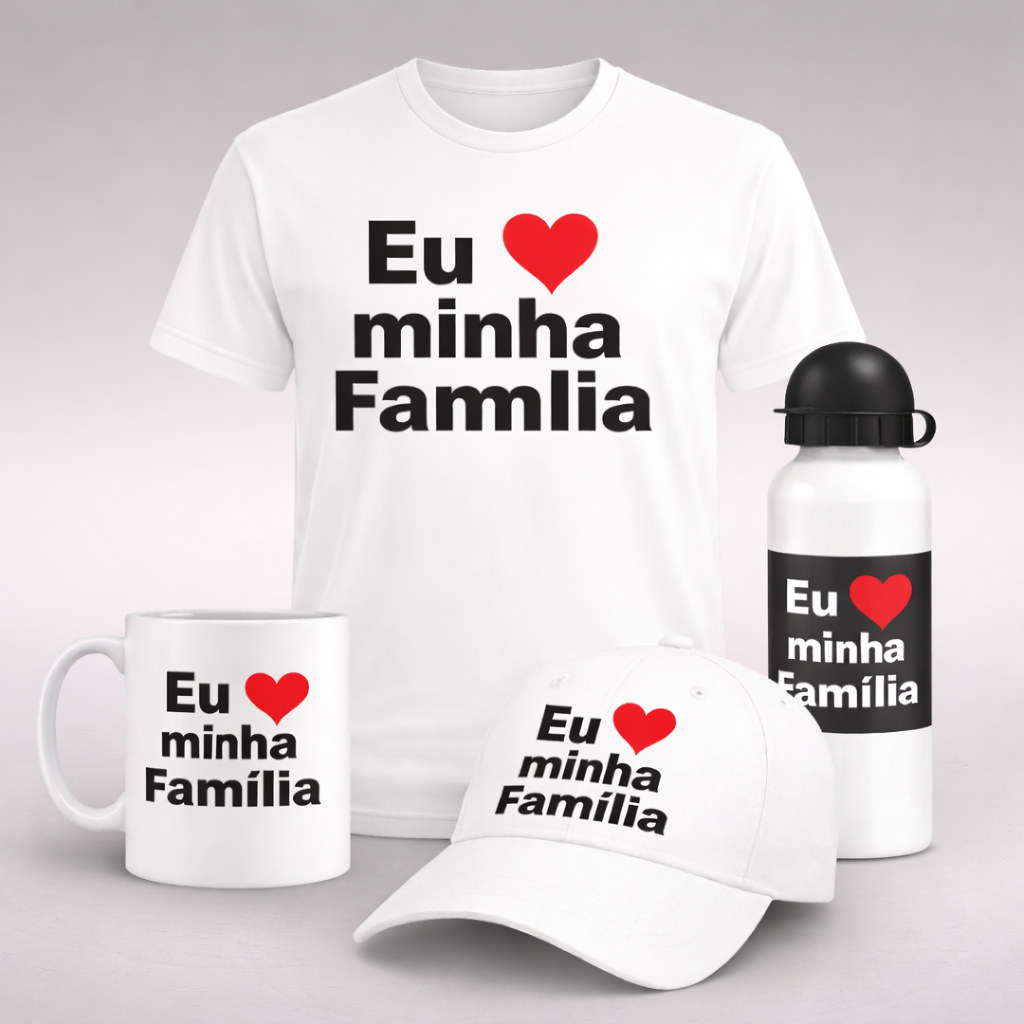 Itens do eu amo minha família